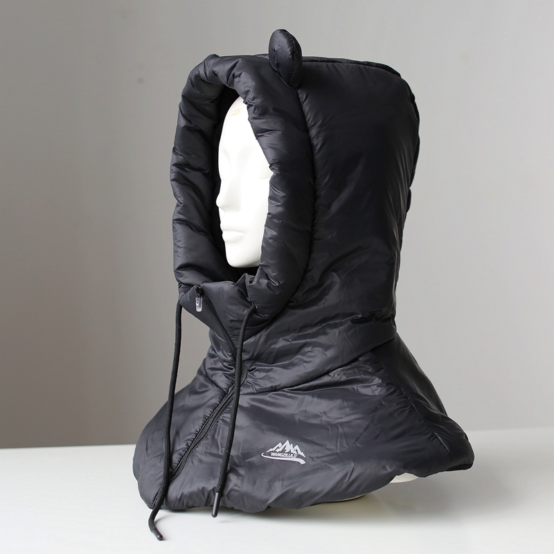 护颈护肩膀披肩围脖连帽