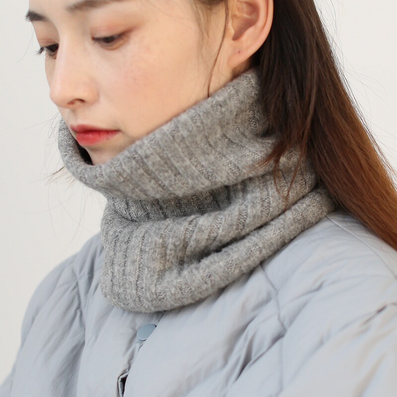 秋冬季保暖套头围脖针织护颈脖子
