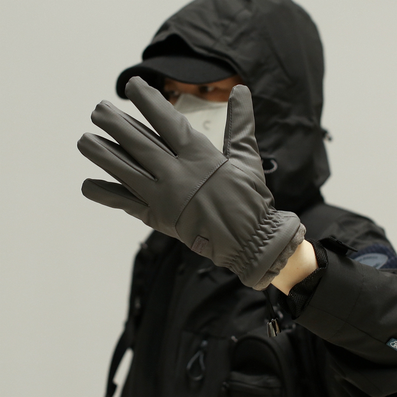 防水防风加绒棉手套户外运动骑车