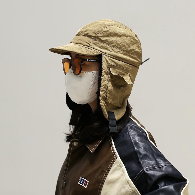 美式飞行员户外防寒护耳雷锋帽