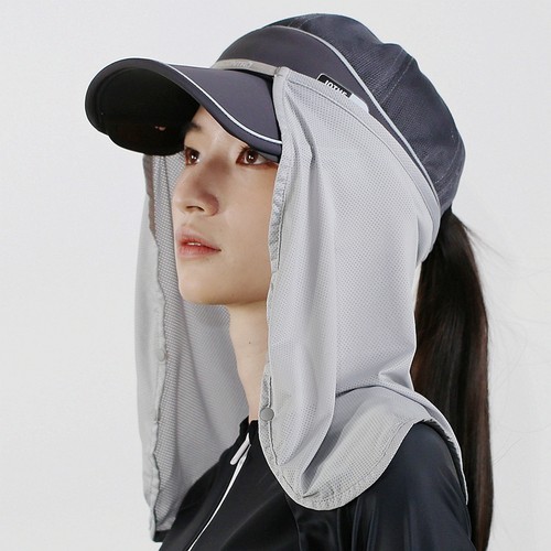 男女款防晒神器帽帘配饰