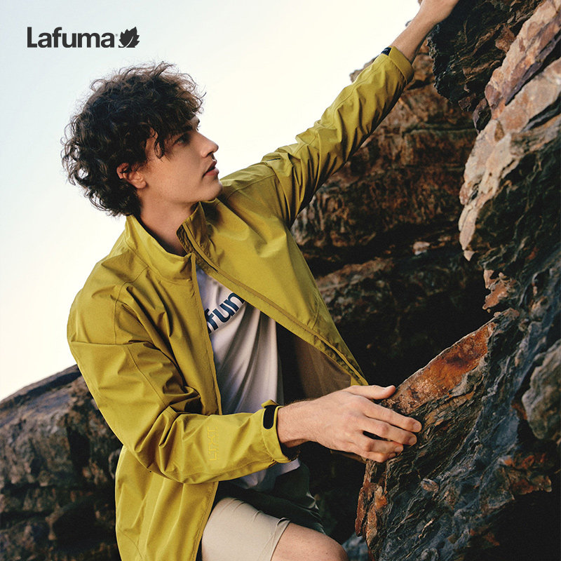 LAFUMA乐飞叶户外防水立领夹克男登山休闲商务外套风衣LMJA4AS48