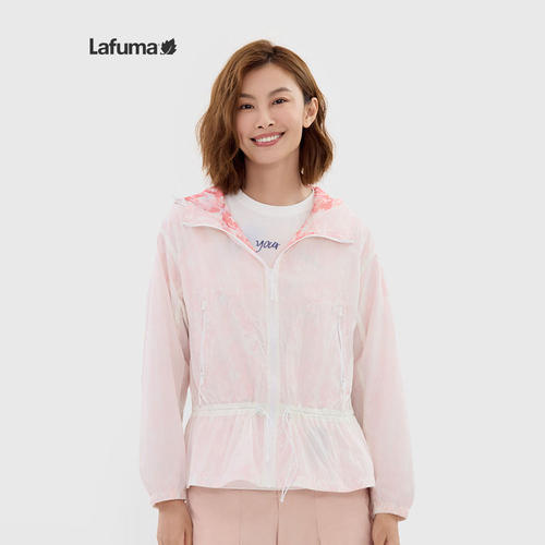 乐飞叶女防紫外线网布内里防晒衣