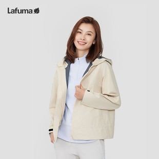 LAFUMA乐飞叶户外秋冬防水防风透汽夹克女连帽登山外套LFJA4CS70
