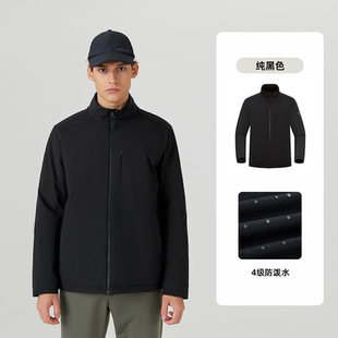 诺诗兰棉服24新款男式户外徒步登山冲锋衣内胆保暖聚热棉衣外套