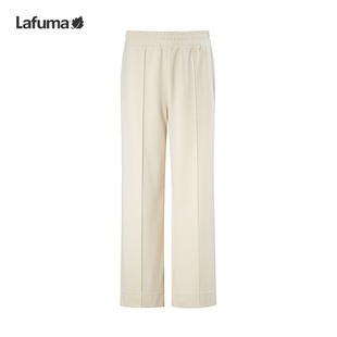 女运动裤 LAFUMA乐飞叶户外秋冬宽松弹力休闲裤 阔腿卫裤