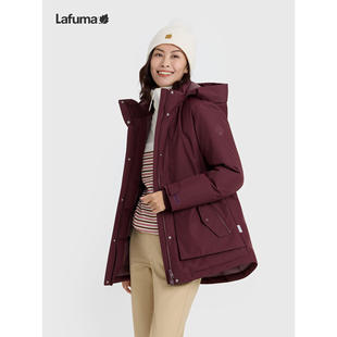 LAFUMA乐飞叶户外戈尔白标秋冬700蓬鹅绒羽绒服女士保暖防寒外套