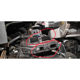 适用于启辰D60EV主副驾驶空调风道接口吹脚出风口导风管吹头吹脚