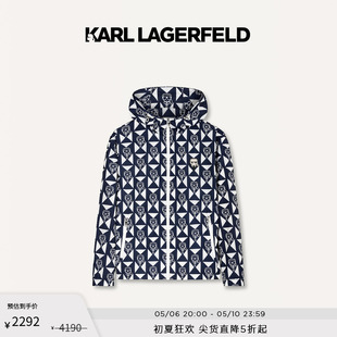 KARL钉珠夹克老佛爷男 新款 KARL LAGERFELD卡尔拉格斐2024夏季