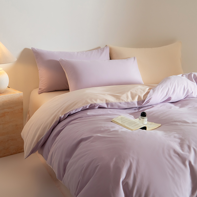 轻奢高级感A类母婴级全棉加厚磨毛四件套纯棉床单被套罩床上用品