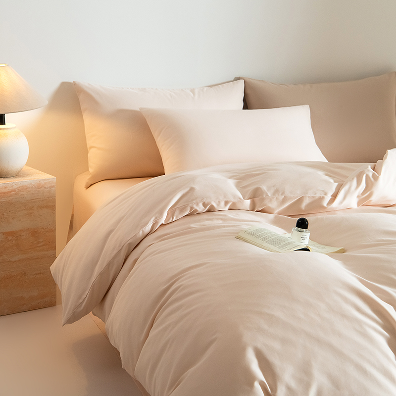 A类母婴级贡绸全棉加厚磨毛床上四件套纯棉床单被套床笠裸睡冬季