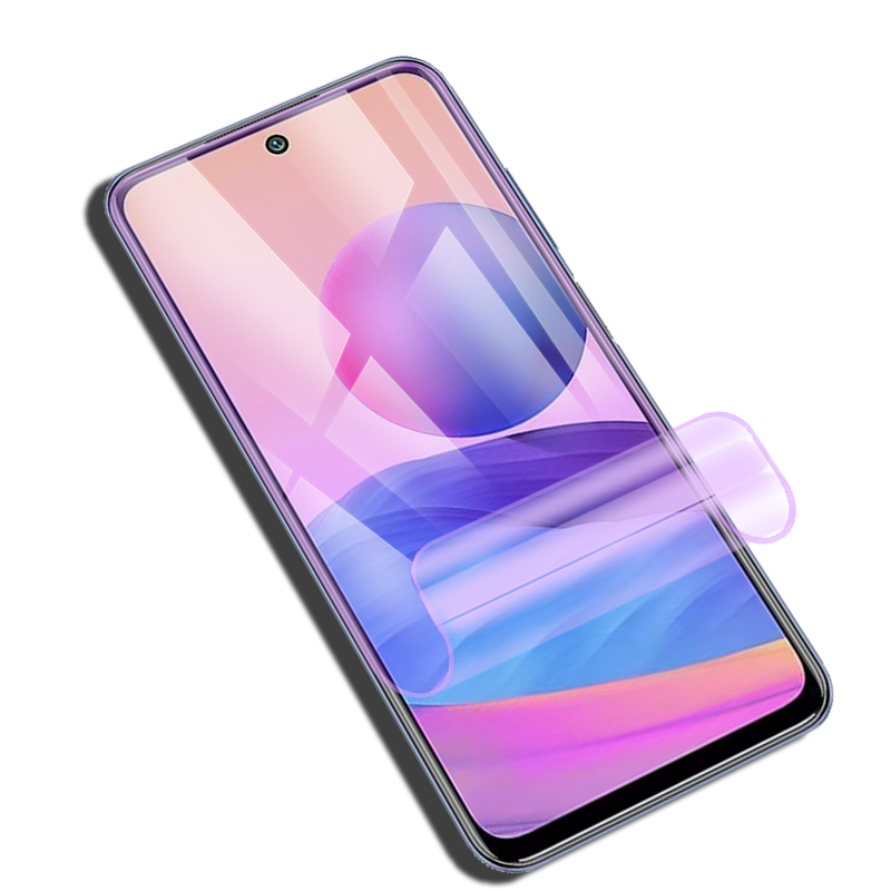 适用红米Redmi Note10海外版水凝膜note10Pro防爆量子膜note10s全屏覆盖4G/5G手机高清护眼防蓝光保护软贴
