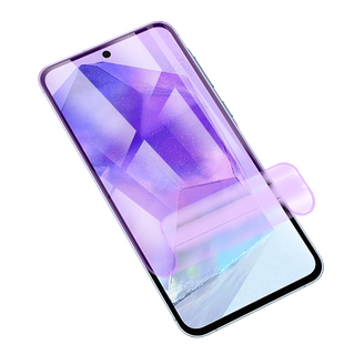适用三星Galaxy A35/A55水凝膜SM-A356E防爆量子膜SM-A5560全屏A556B覆盖5G手机UVDS高清护眼防蓝光保护软贴