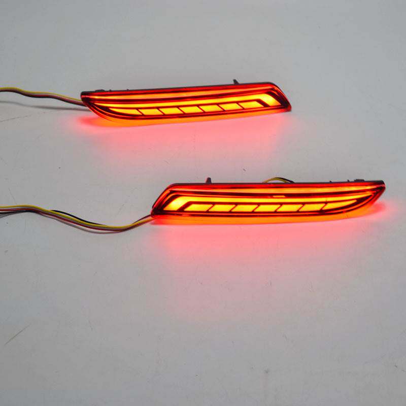 适用于15-19款奥德赛改装led后尾刹车灯 Odyssey后包围保险杠雾灯
