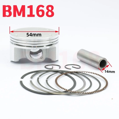 54mm活塞环适用于雅马哈LC135 Y15ZR摩托车发动机活塞环套装件