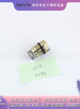 电控共轨管泄压阀共轨轨压限压阀 1110010013 DEFUTE原厂正品