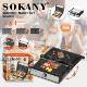出口SOKANY08092牛排机可换盘早餐机烤肉面包三明治机GRILL MAKER