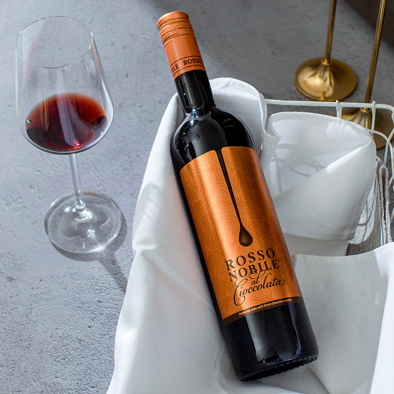 原装进口丨法国巧诺德国柔丝伯爵阿瓜巧克力咖啡红酒甜红葡萄酒