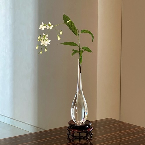 玻璃花艺禅意中式复古器皿水养