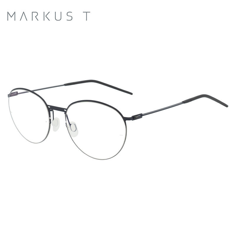 Markus T德国手工镜架男款轻奢时尚超轻钛材近视眼镜框L1023