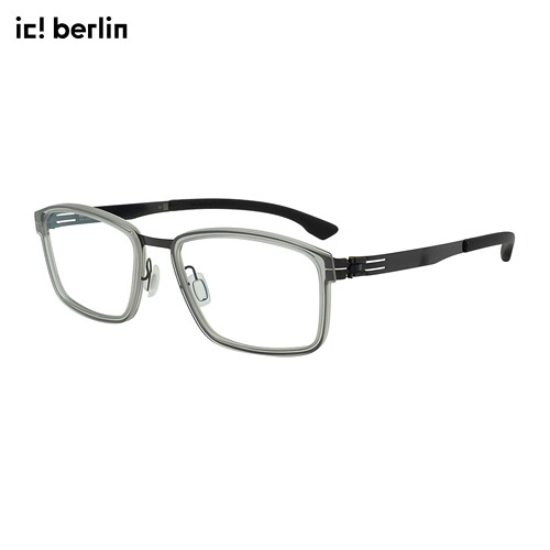 ic!berlin德国薄钢男士眼镜框架