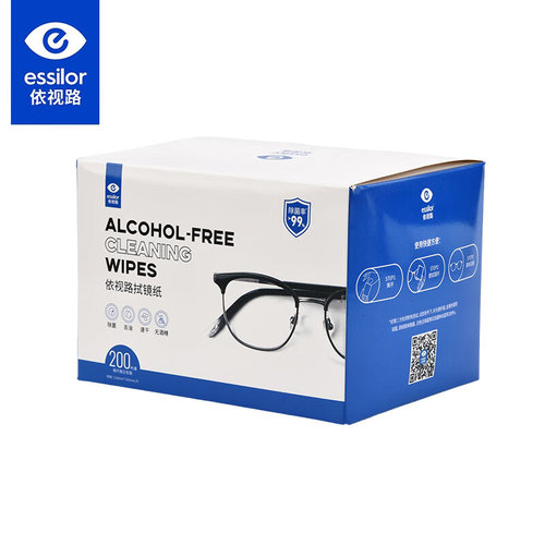 依视路单反镜头拭镜手机眼镜纸