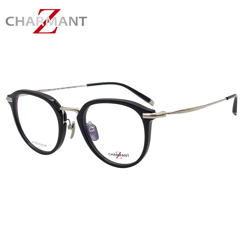 夏蒙（Charmant）眼镜框男女款全框Z钛系列远近视眼镜架 ZT27082