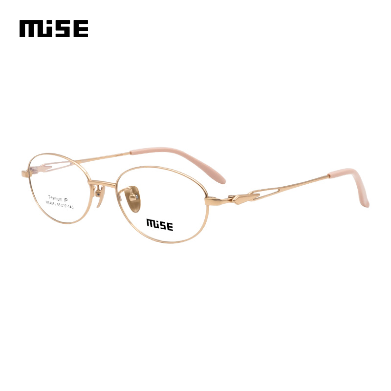 MUISE眼镜框男女款全框轻钛材光学镜架远近视眼镜架 MSA051