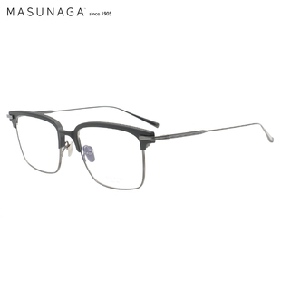 SWING 眉线框远近视眼镜架NEW 增永眼镜框钛 板材日本男女款