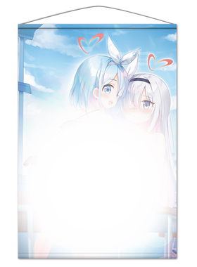 [星煌社]蔚蓝档案同人周边 阿洛娜 普拉娜 B2挂画 CP29