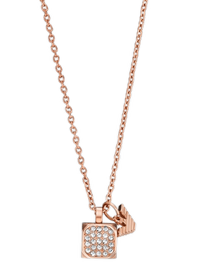 阿玛尼魔方LOGO系列女项链