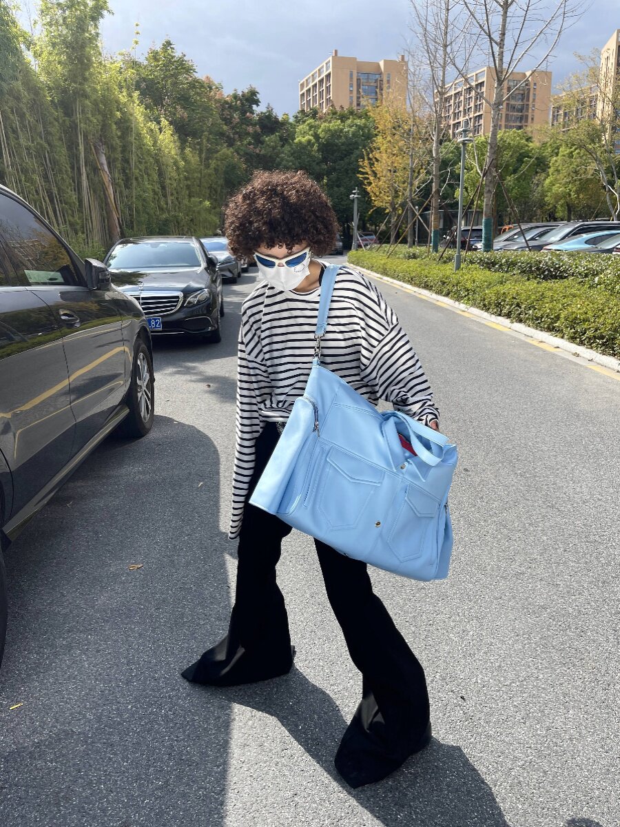 매트 제닌 데이 드리머 오리지널 재킷 가방 토트 더플 백 대용량 피트니스 여행 가방 전국 트렌드