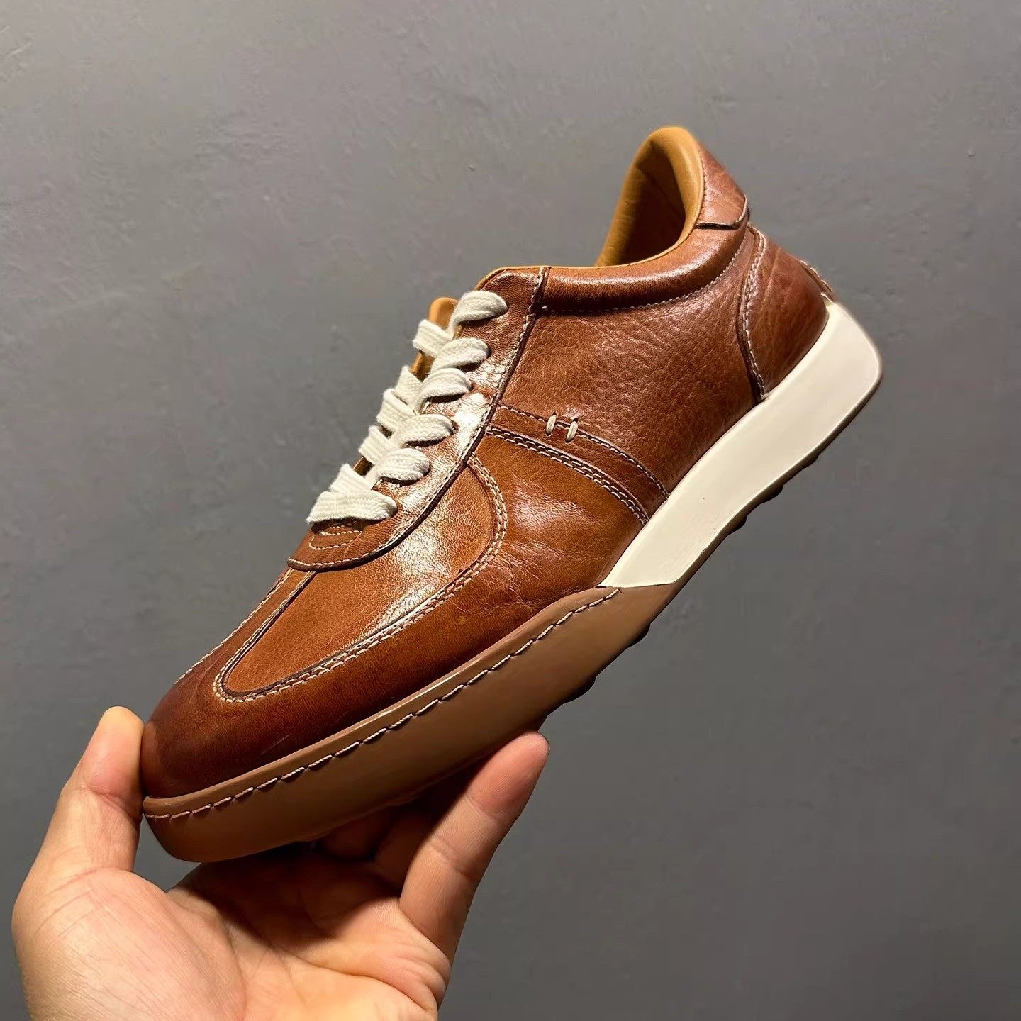 狠货复古马皮拼色男鞋轻便百搭高端休闲运动板鞋防护用品防护鞋,居家日用,防护鞋,淘宝优惠券,粉丝福利购,淘宝优惠卷