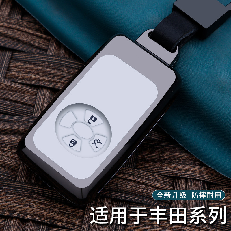 适用于老款丰田钥匙套锐志普锐斯雅力士86车包扣壳09/10/
