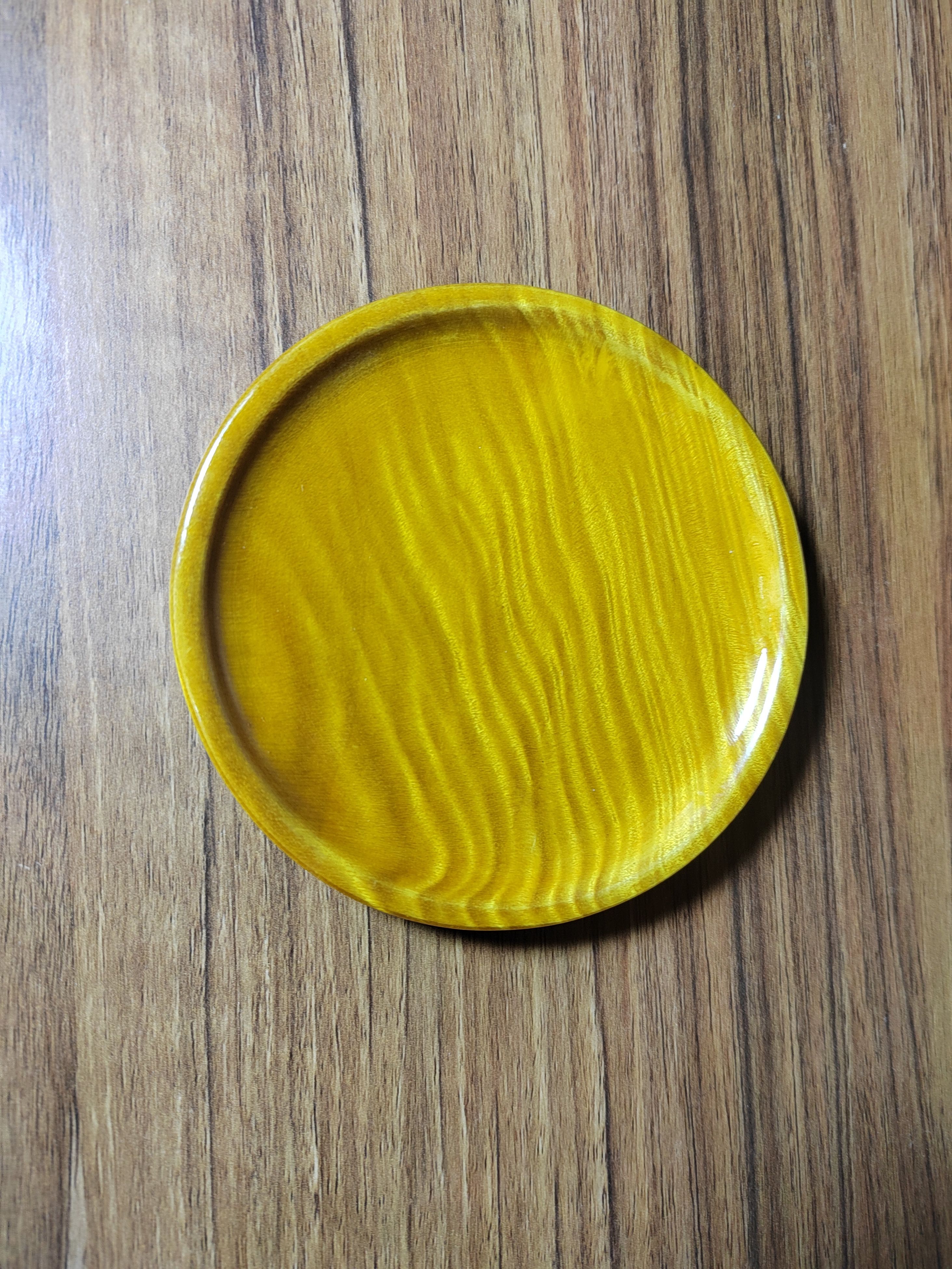 金丝楠木茶杯垫实木杯垫杯托茶配工具功夫茶具小盘子品茗装饰木垫