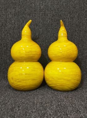 黄金樟葫芦大叶楠木玄关电视柜