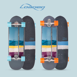 Carver loaded陆地冲浪板bolsa滑雪冲浪代步滑板运动
