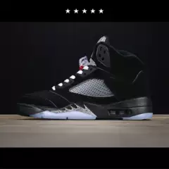 [Zhen Shu] Men's Shoes, Leather Classic High-Top Basketball Air-Cushioned Shoes, Unisex Black Comfortable Casual Sports Shoes