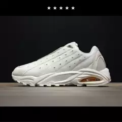 【Zhen Shu】Men's Shoes Classic Leather Running Shoes Air Cushion Shoes Unisex White Trendy Casual Shoes Sneakers