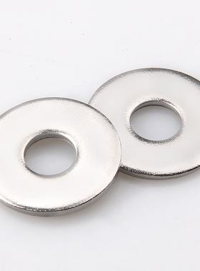 304不锈钢介子加大加厚圆形螺丝平垫片金属垫圈M3M5M6M8m24-M45
