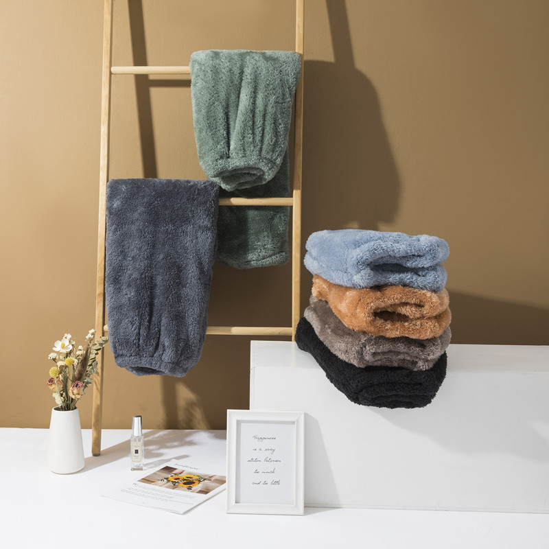 冬珊瑚绒睡裤加厚加绒家居暖暖裤