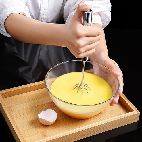 不锈钢按压式奶油打蛋器烘焙工具