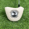 Beige Semicircle Putter Cover