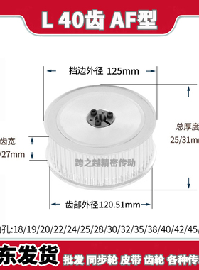 ECB/HPLA现货L40齿槽宽21/27AF免键胀紧套L同步轮涨套内孔18-50mm