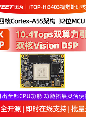 迅为iTOP-Hi3403V100核心板国产海思安防监控AI边缘计算视频处理