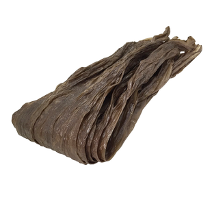 广西特产桂平手工原味黑豆扁腐竹500克散装片竹豆皮黑腐竹干货包