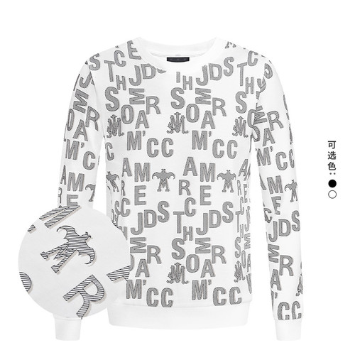 无规则字母卫衣