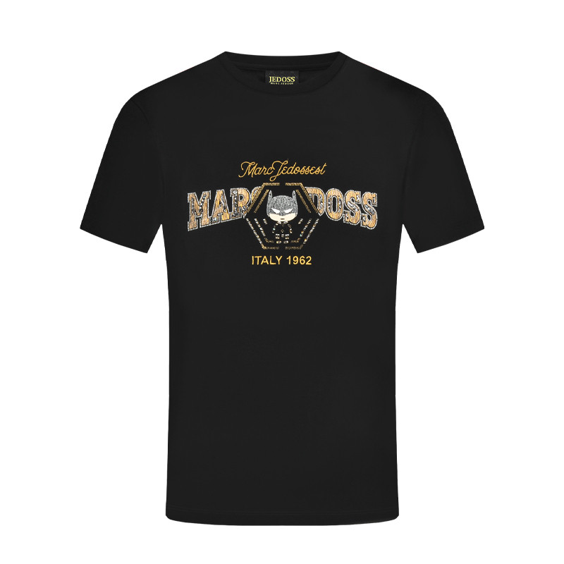 JEDOSS爵迪斯男装初春新款立体卡通刺绣烫钻修身短袖T恤006,男装,T恤,淘宝优惠券,粉丝福利购,淘宝优惠卷