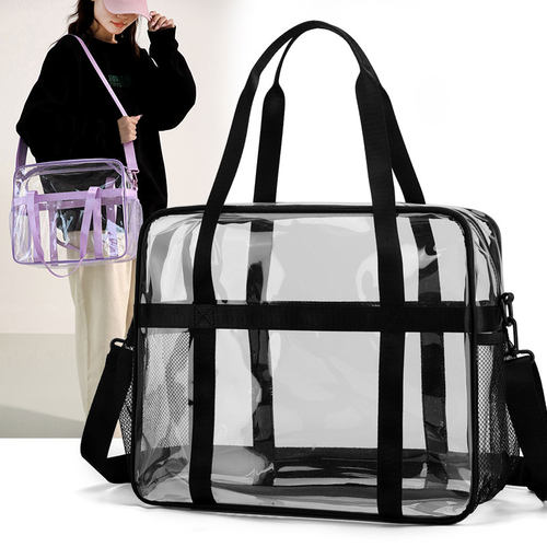 PVC旅行收纳袋大容量手提果冻包
