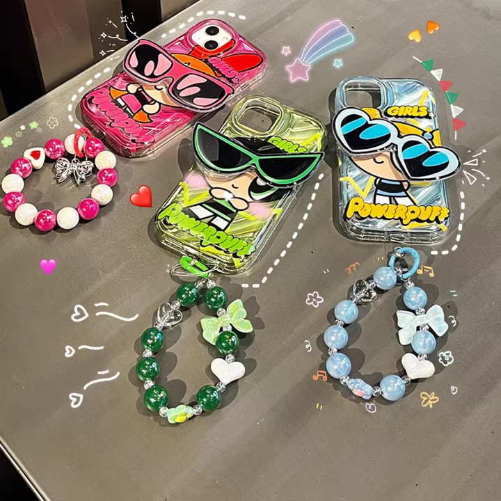 华为卡通动漫可爱甜酷少女小众风